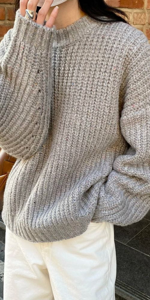MSTORY - Korean Children Fashion - #Kfashion4kids - Nef Round Knit Tee - 4