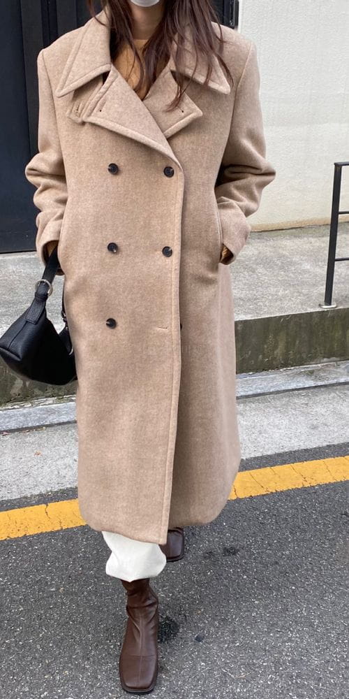 MSTORY - Korean Children Fashion - #Kfashion4kids - Herringbone Coat