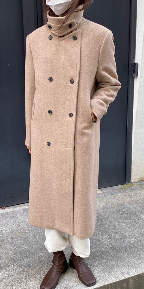 MSTORY - Korean Children Fashion - #Kfashion4kids - Herringbone Coat - 4