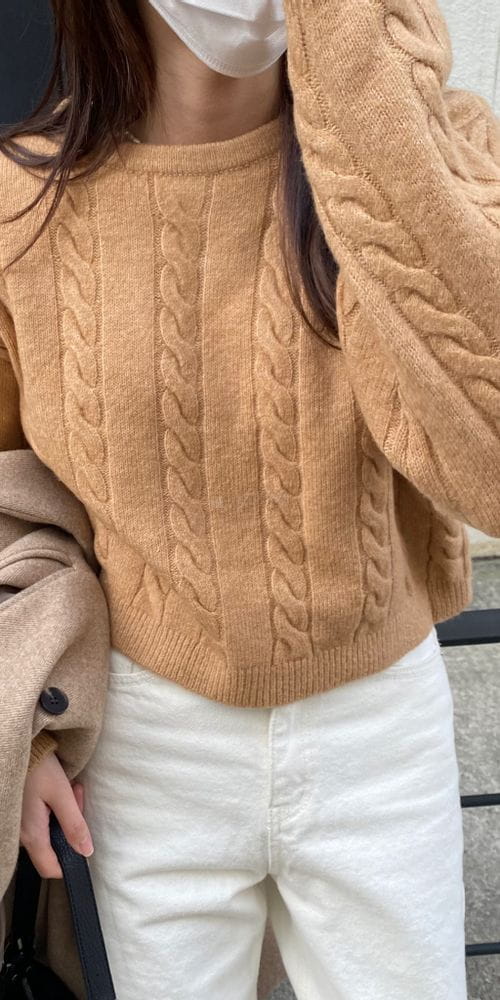 MSTORY - Korean Children Fashion - #Kfashion4kids - Reversible Twist Cardigan - 4