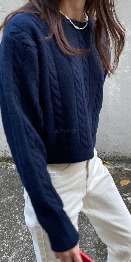 MSTORY - Korean Children Fashion - #Kfashion4kids - Reversible Twist Cardigan - 8