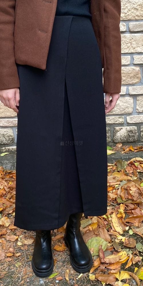 MSTORY - Korean Children Fashion - #Kfashion4kids - Double Wrap Skirt - 2