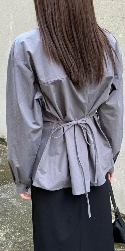 MSTORY - Korean Children Fashion - #Kfashion4kids - Zip-up Shirt - 2
