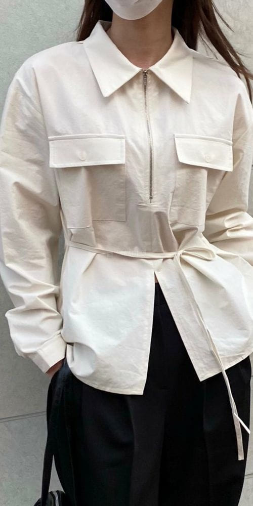 MSTORY - Korean Children Fashion - #Kfashion4kids - Zip-up Shirt - 3