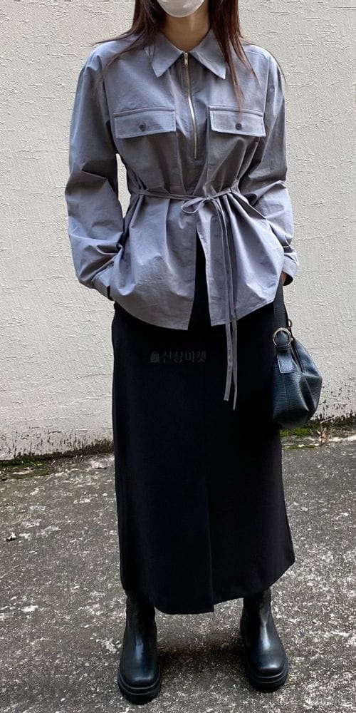 MSTORY - Korean Children Fashion - #Kfashion4kids - Zip-up Shirt - 8