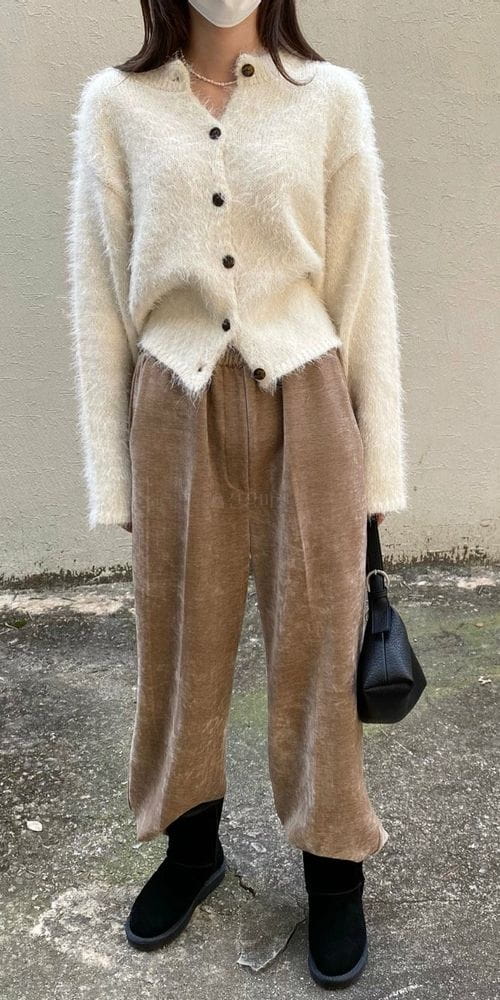 MSTORY - Korean Children Fashion - #Kfashion4kids - Velvet Pants - 8