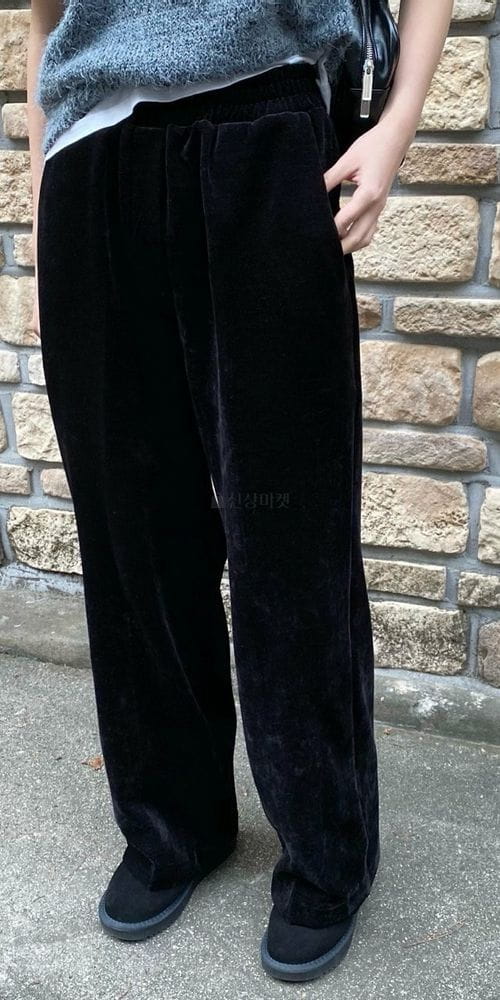 MSTORY - Korean Children Fashion - #Kfashion4kids - Velvet Pants - 9