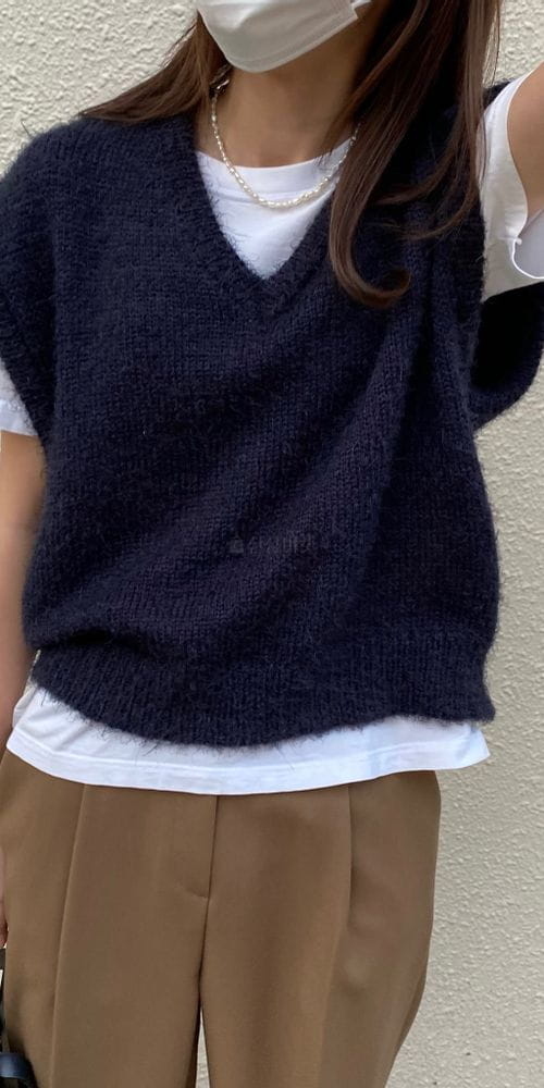MSTORY - Korean Children Fashion - #Kfashion4kids - Wing V Vest - 11