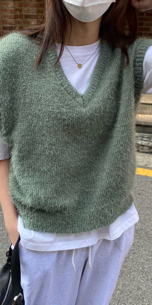 MSTORY - Korean Children Fashion - #Kfashion4kids - Wing V Vest - 4