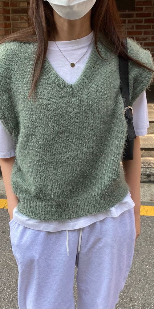 MSTORY - Korean Children Fashion - #Kfashion4kids - Wing V Vest - 5
