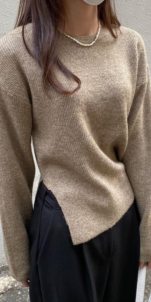 MSTORY - Korean Children Fashion - #Kfashion4kids - Cash Knit Tee