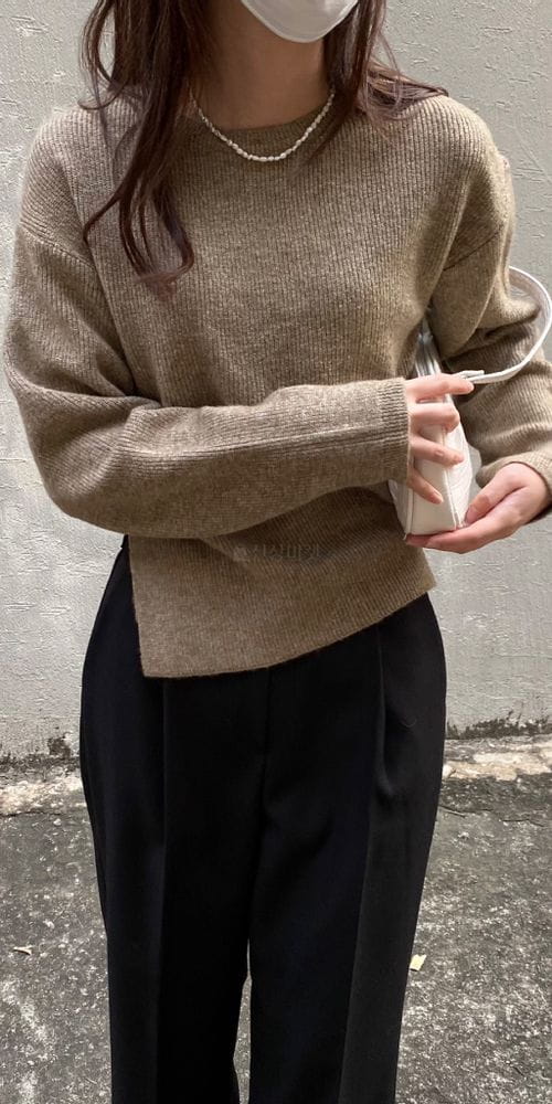 MSTORY - Korean Children Fashion - #Kfashion4kids - Cash Knit Tee - 2
