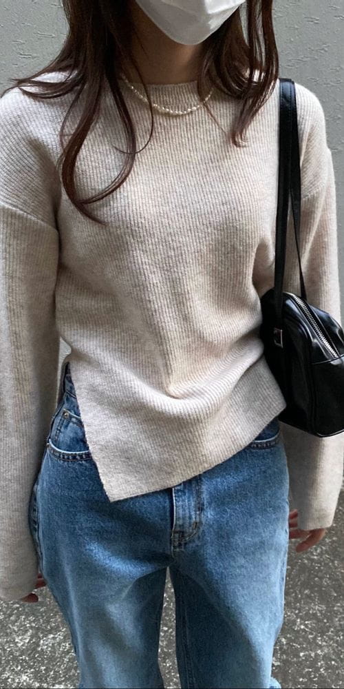 MSTORY - Korean Children Fashion - #Kfashion4kids - Cash Knit Tee - 5
