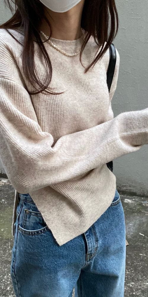 MSTORY - Korean Children Fashion - #Kfashion4kids - Cash Knit Tee - 6