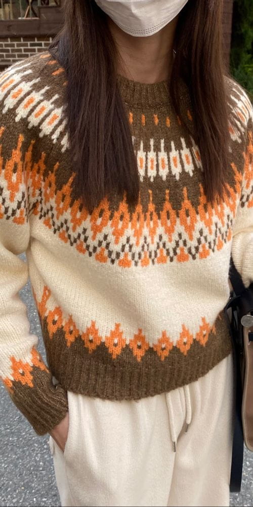 MSTORY - Korean Children Fashion - #Kfashion4kids - Circle Round Knit Tee - 5