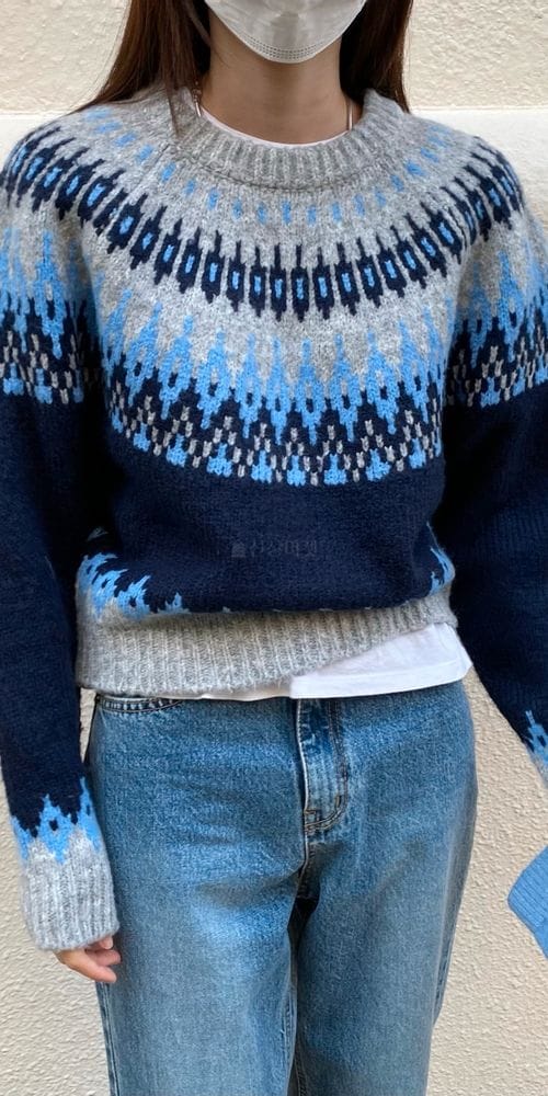 MSTORY - Korean Children Fashion - #Kfashion4kids - Circle Round Knit Tee - 8