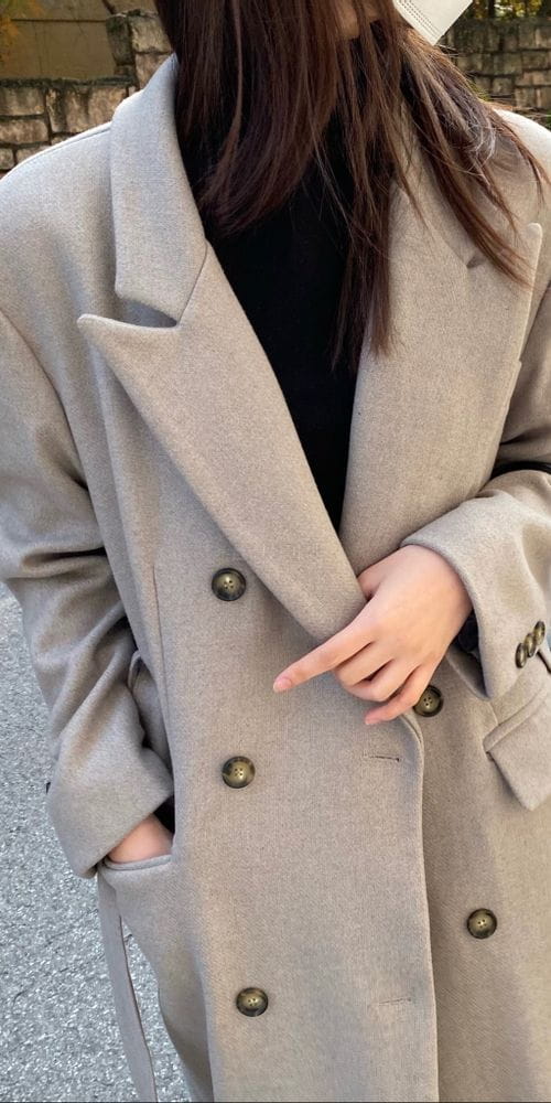 MSTORY - Korean Children Fashion - #Kfashion4kids - Double Coat - 9