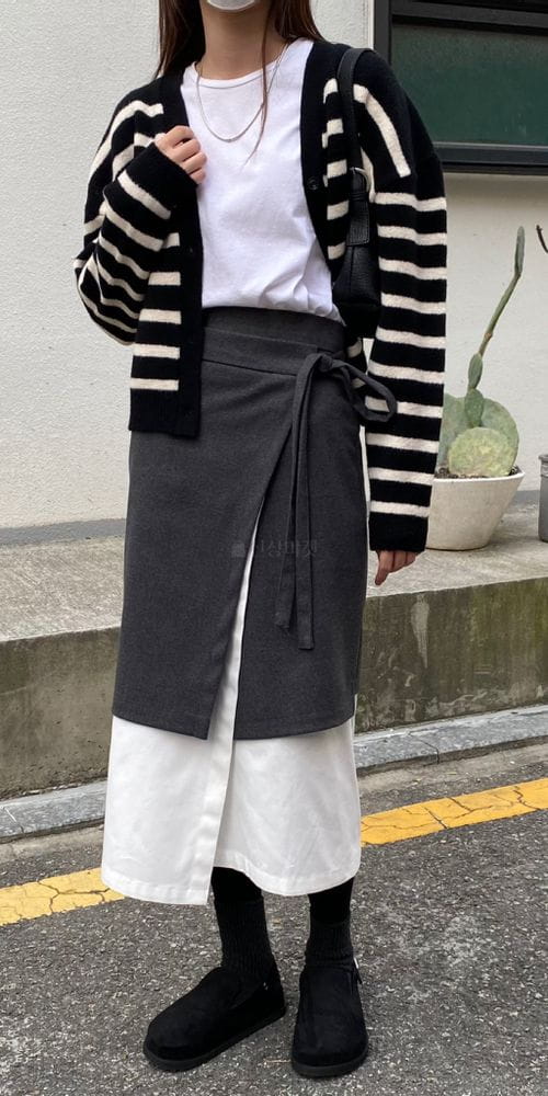 MSTORY - Korean Children Fashion - #Kfashion4kids - Layered Skirt - 3