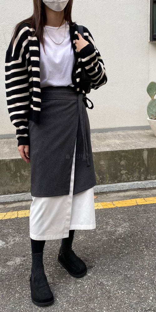 MSTORY - Korean Children Fashion - #Kfashion4kids - Layered Skirt - 4