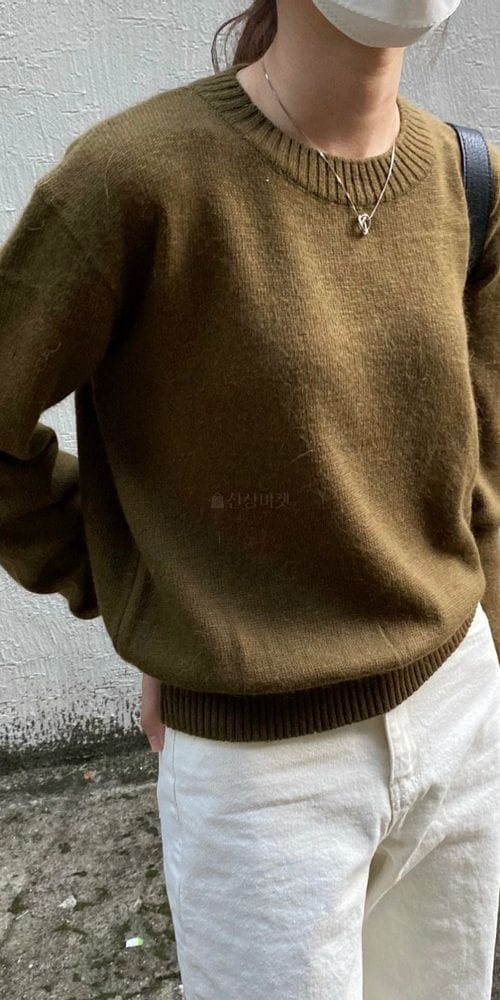 MSTORY - Korean Children Fashion - #Kfashion4kids - Angora Knit Tee - 11
