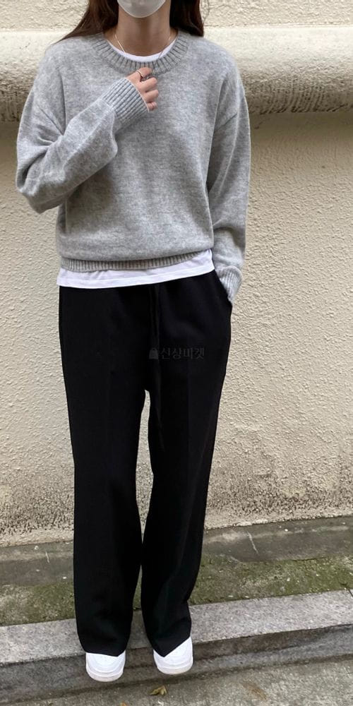 MSTORY - Korean Children Fashion - #Kfashion4kids - Angora Knit Tee - 3