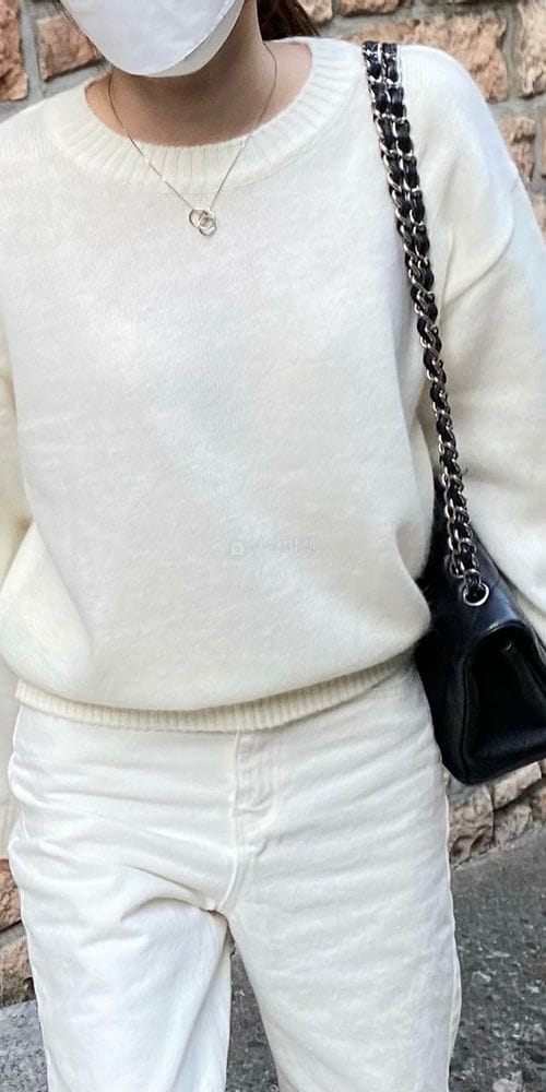 MSTORY - Korean Children Fashion - #Kfashion4kids - Angora Knit Tee - 7