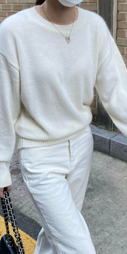 MSTORY - Korean Children Fashion - #Kfashion4kids - Angora Knit Tee - 8