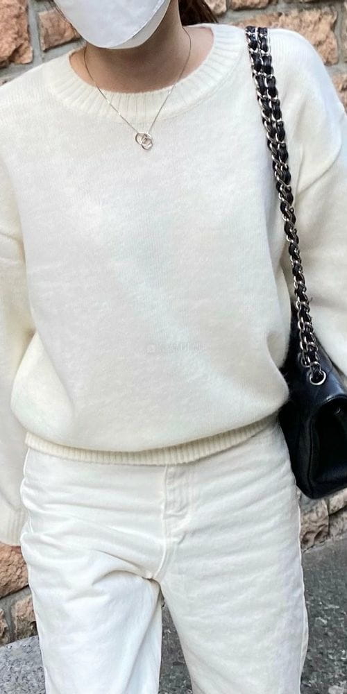 MSTORY - Korean Children Fashion - #Kfashion4kids - Angora Knit Tee - 9
