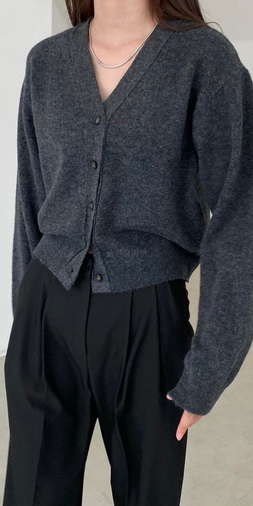 MSTORY - Korean Children Fashion - #Kfashion4kids - Cash Wrap Cardigan - 2