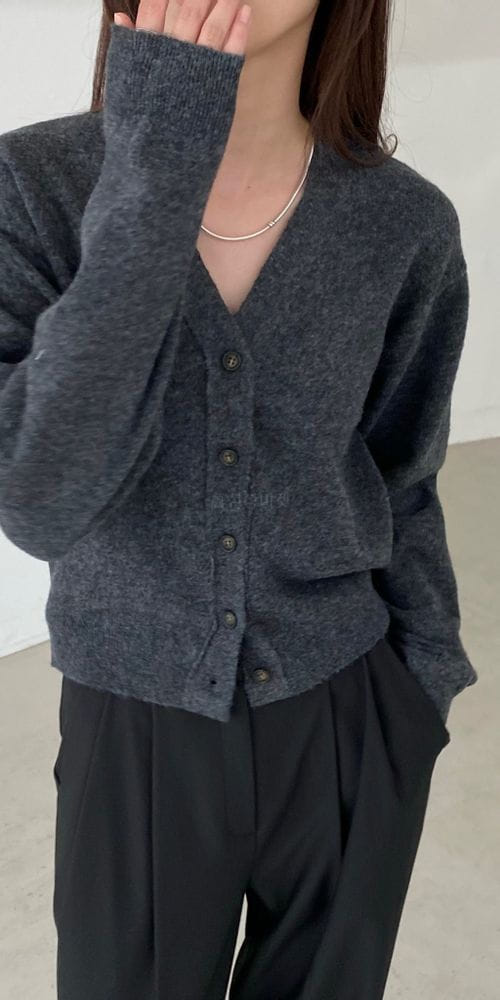 MSTORY - Korean Children Fashion - #Kfashion4kids - Cash Wrap Cardigan - 3