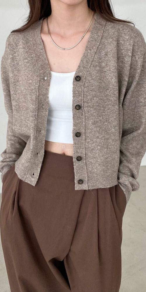 MSTORY - Korean Children Fashion - #Kfashion4kids - Cash Wrap Cardigan - 8