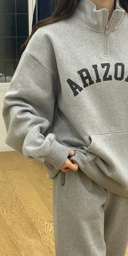 MUCH - Korean Children Fashion - #Kfashion4kids - Arijona Half Zip-up - 3