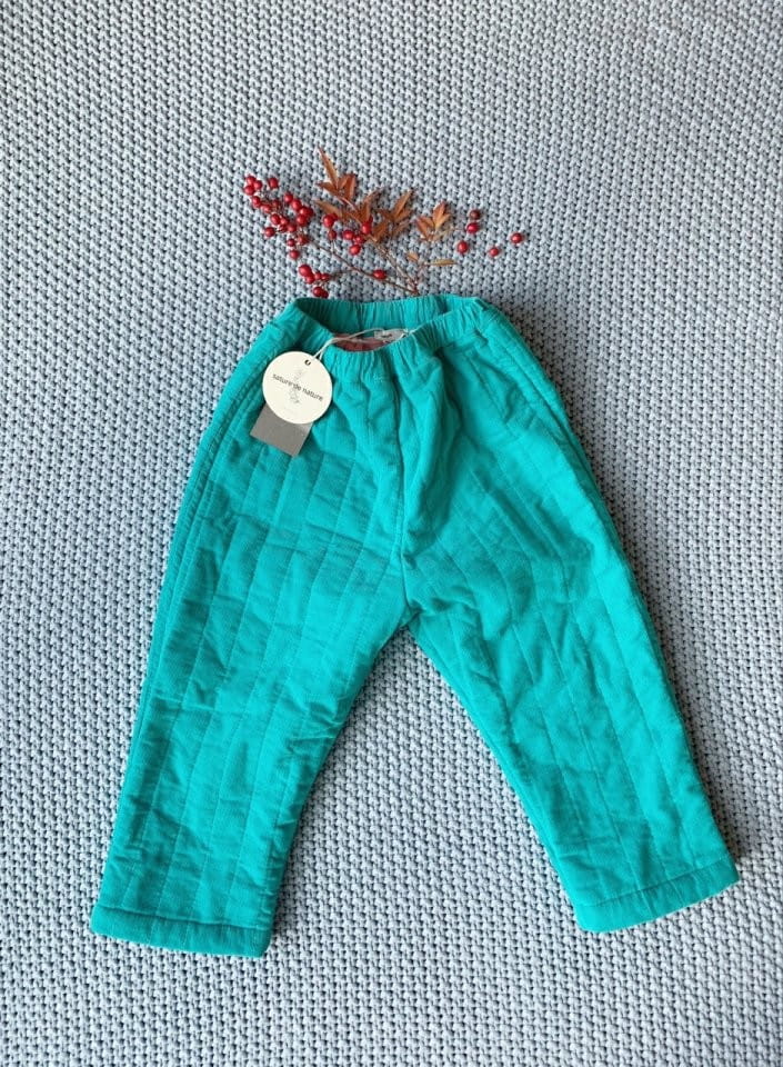 MUMUNBABA - Korean Children Fashion - #Kfashion4kids - Rib Padding Pants - 2