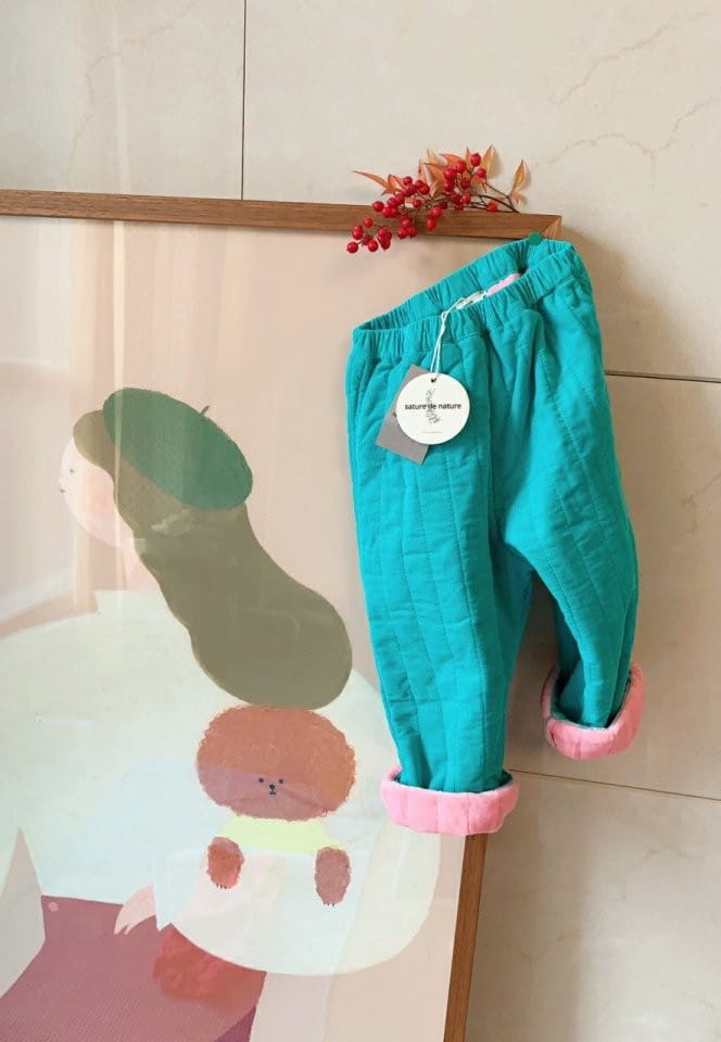 MUMUNBABA - Korean Children Fashion - #Kfashion4kids - Rib Padding Pants - 4