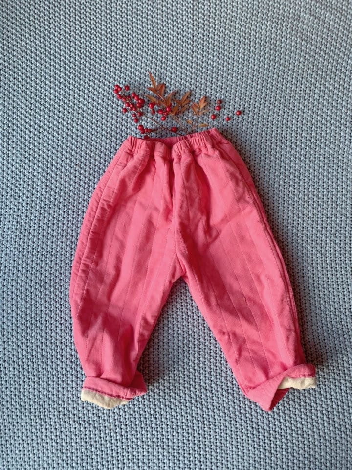 MUMUNBABA - Korean Children Fashion - #Kfashion4kids - Rib Padding Pants - 5