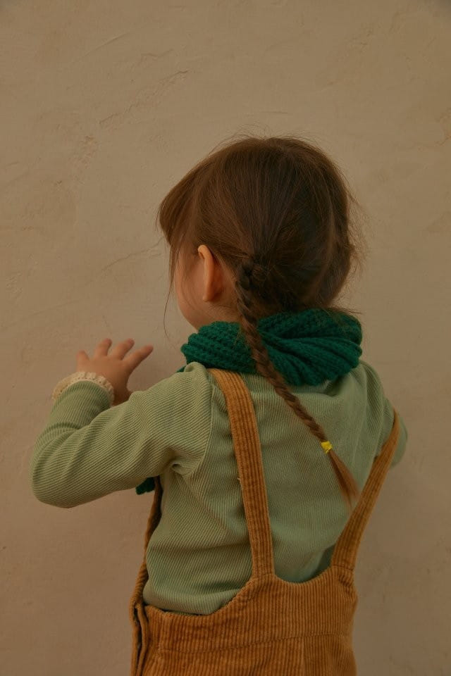 MUMUNBABA - Korean Children Fashion - #Kfashion4kids - Rib Dungarees - 7
