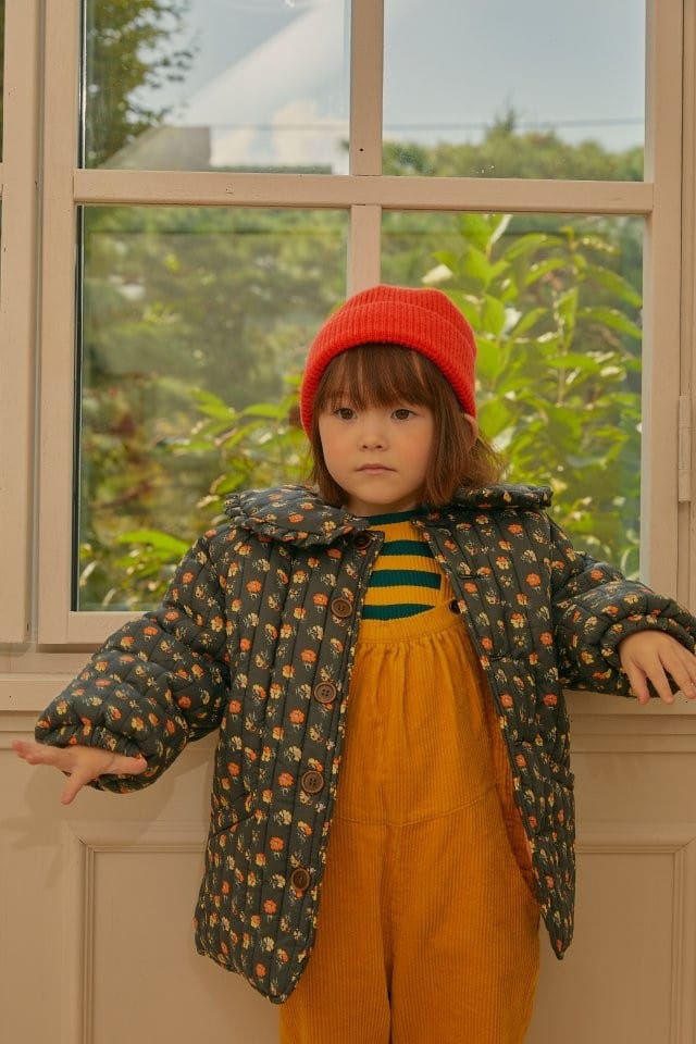 MUMUNBABA - Korean Children Fashion - #Kfashion4kids - Rib Dungarees - 9