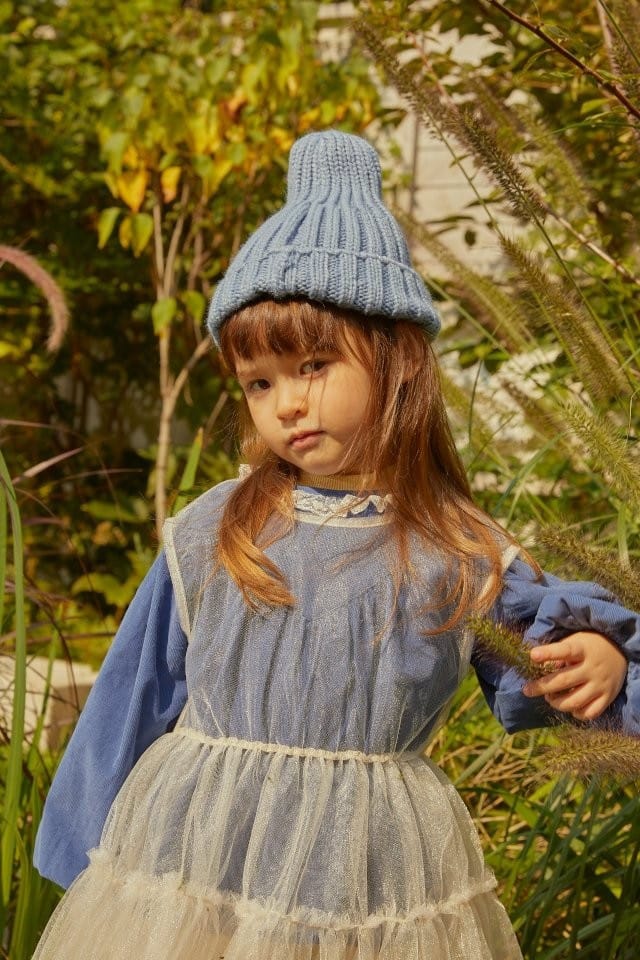 MUMUNBABA - Korean Children Fashion - #Kfashion4kids - V Shirring Rib Blouse - 4