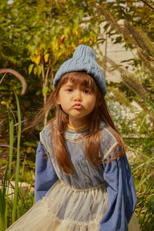 MUMUNBABA - Korean Children Fashion - #Kfashion4kids - V Shirring Rib Blouse - 5