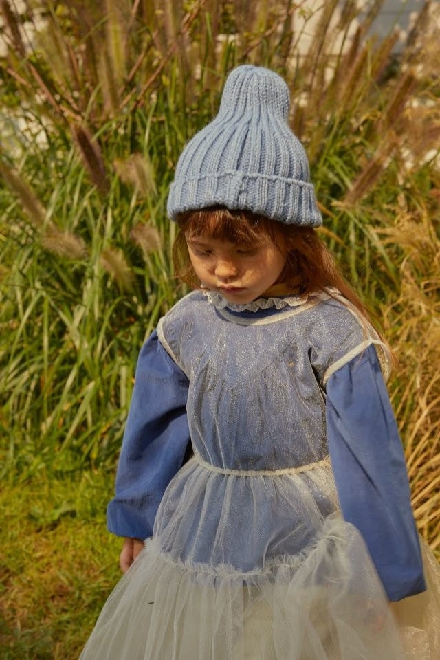 MUMUNBABA - Korean Children Fashion - #Kfashion4kids - V Shirring Rib Blouse - 6