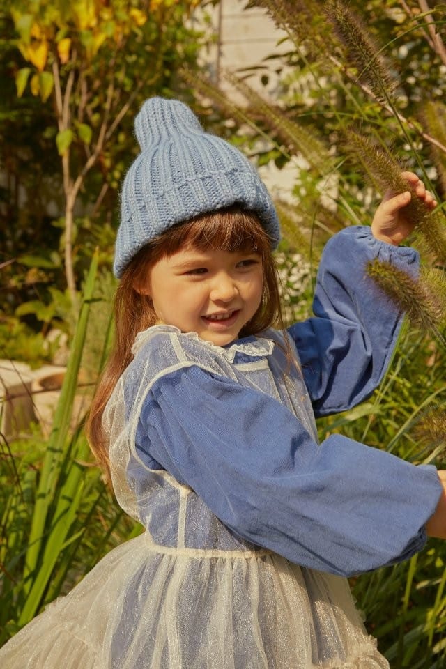 MUMUNBABA - Korean Children Fashion - #Kfashion4kids - V Shirring Rib Blouse - 7