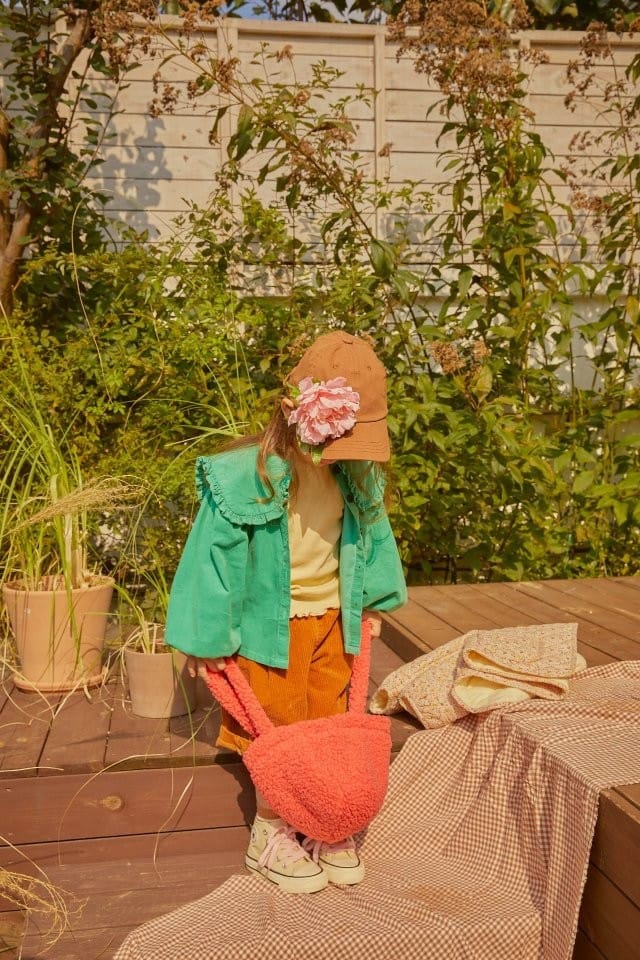 MUMUNBABA - Korean Children Fashion - #Kfashion4kids - Square Rib Blouse