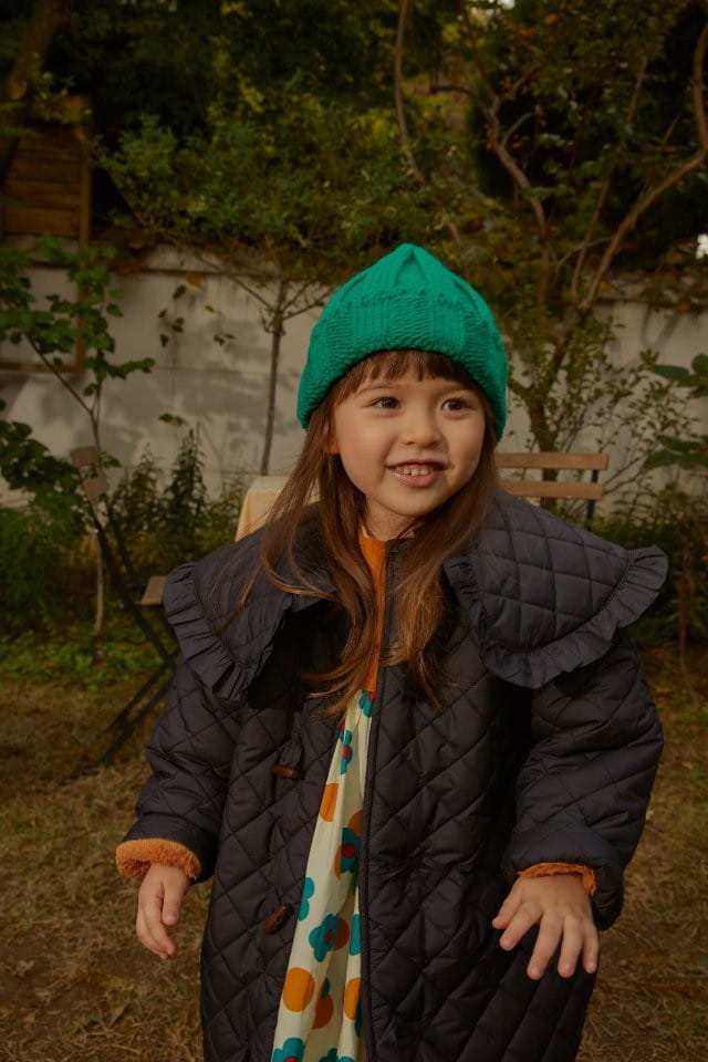 MUMUNBABA - Korean Children Fashion - #Kfashion4kids - Quilting Collar Jumper