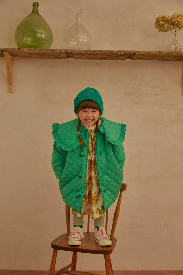 MUMUNBABA - Korean Children Fashion - #Kfashion4kids - Quilting Collar Jumper - 11