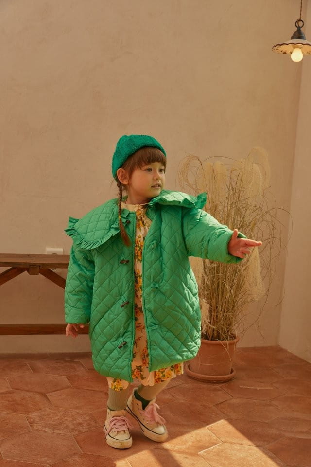 MUMUNBABA - Korean Children Fashion - #Kfashion4kids - Quilting Collar Jumper - 12