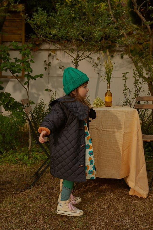 MUMUNBABA - Korean Children Fashion - #Kfashion4kids - Quilting Collar Jumper - 4