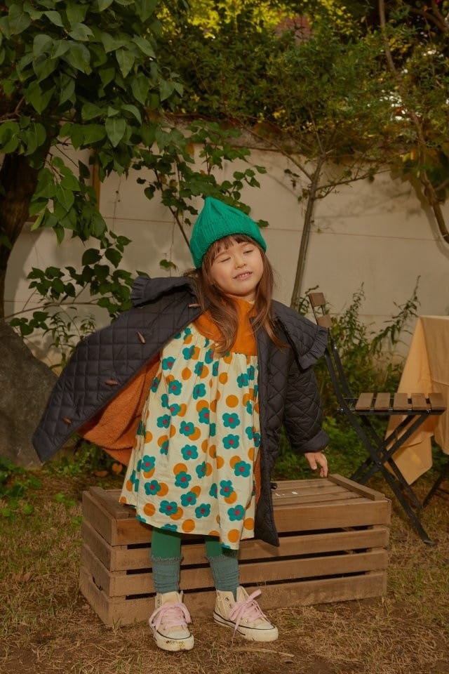 MUMUNBABA - Korean Children Fashion - #Kfashion4kids - Quilting Collar Jumper - 6