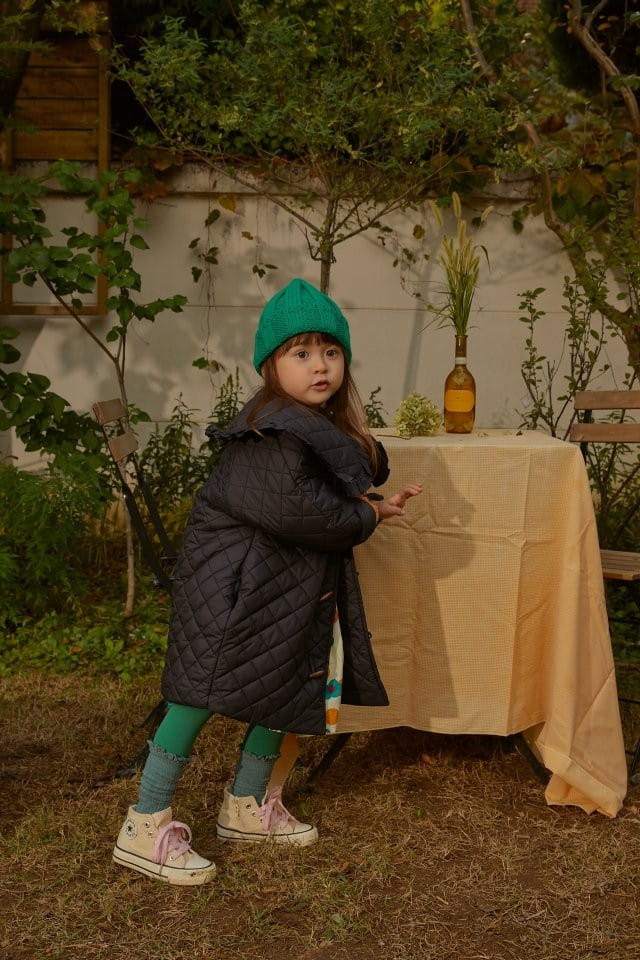 MUMUNBABA - Korean Children Fashion - #Kfashion4kids - Quilting Collar Jumper - 7