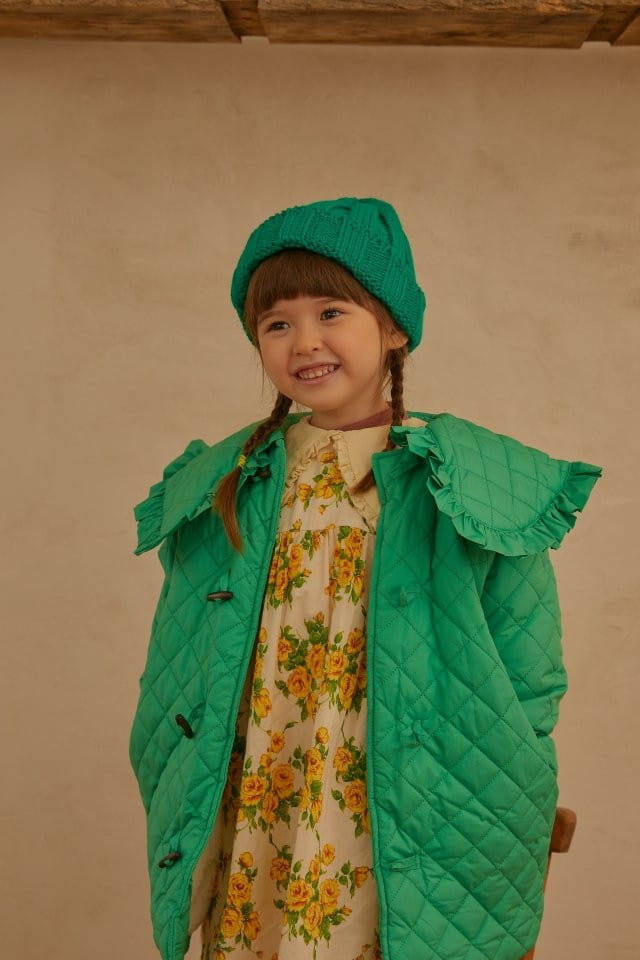 MUMUNBABA - Korean Children Fashion - #Kfashion4kids - Quilting Collar Jumper - 9