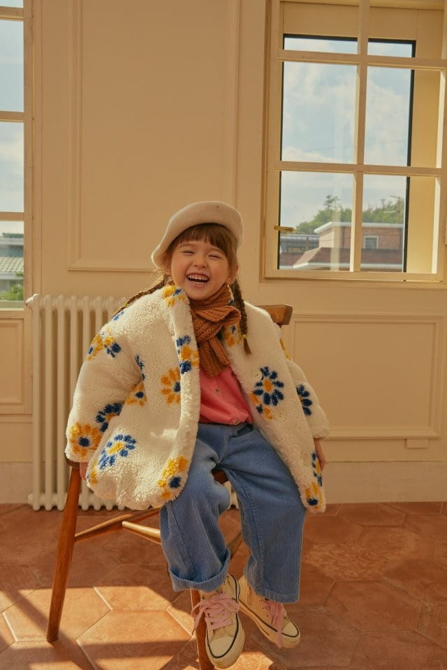 MUMUNBABA - Korean Children Fashion - #Kfashion4kids - Flower Bbogle Jumper - 10